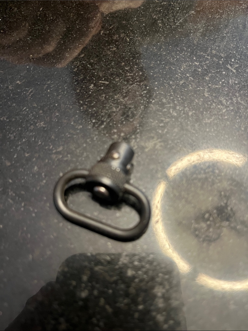 Beretta Black Quick-Detach Sling Swivel for strap